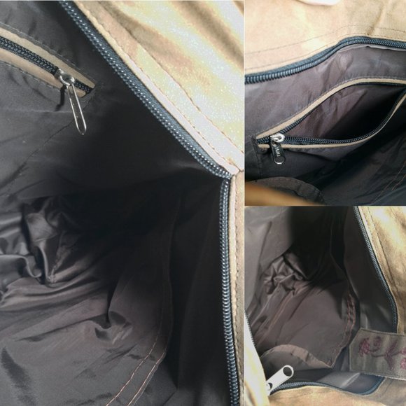 TONI Embroidered | Unique | Large Cross-Body Leather Bag - Picture 11 of 16